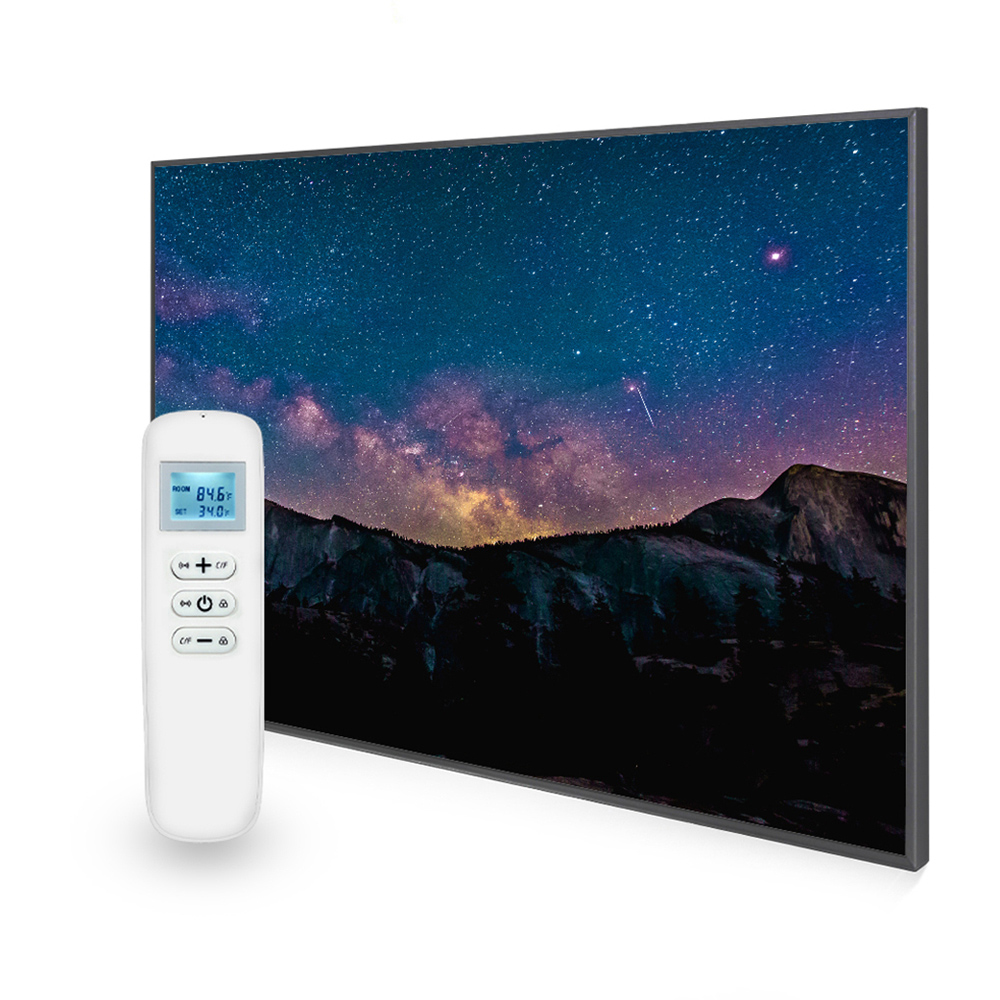 Mirrorstone Nexus Milky Way Image Wi-Fi Infrared Heating Panel 1200W 995 x 1195mm Image 3