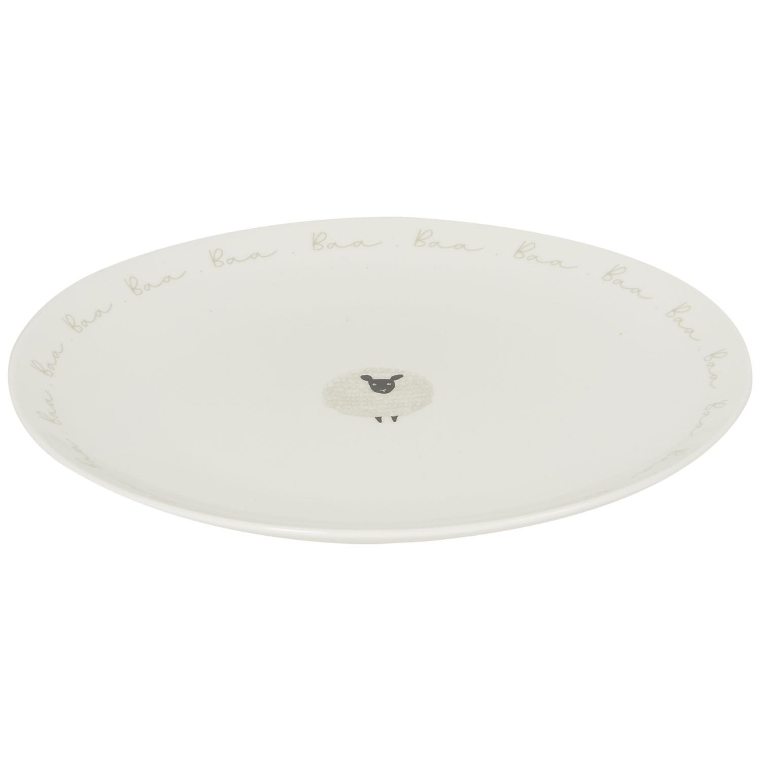 12 Piece Highland Flock Dinnerware - White Image 4