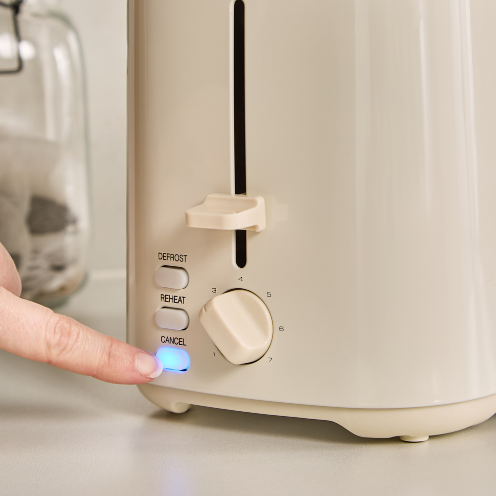 Morphy Richards Equip 222065 Cream Stainless Steel 2 Slice Toaster Image 4