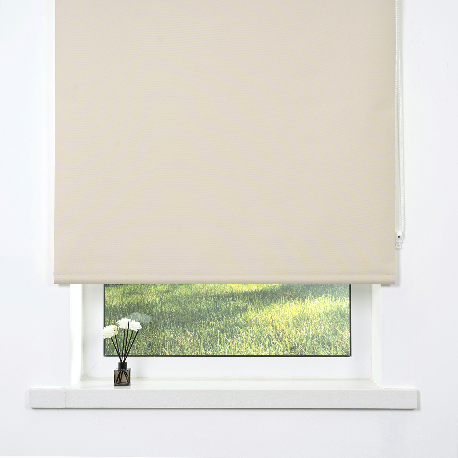 Plain Blackout Blinds - Oat / 60cm Image 2