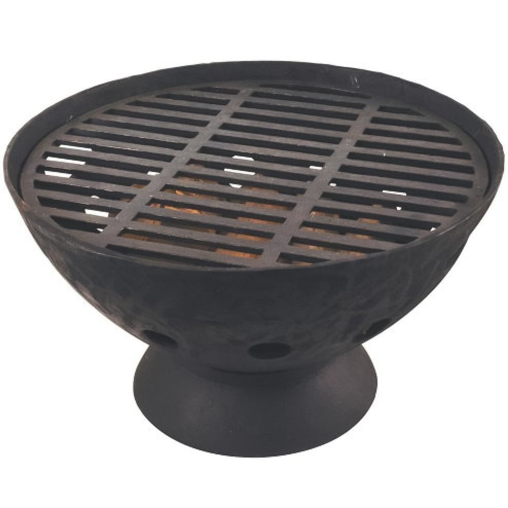 Fallen Fruits Round Cast Iron Outdoor BBQ Grill Image 1