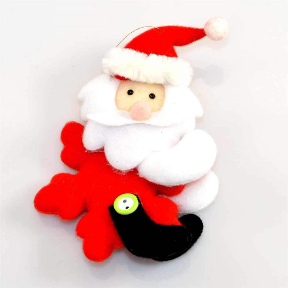 Shatchi 3 Piece Teddy Christmas Tree Hanging Decoration Image 3