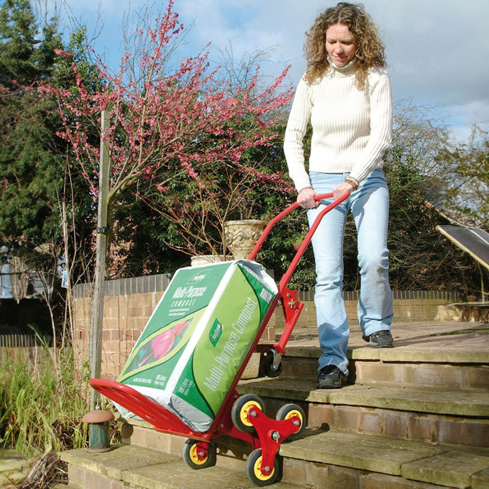 PowerTek Red Heavy Duty Trolley Image 2