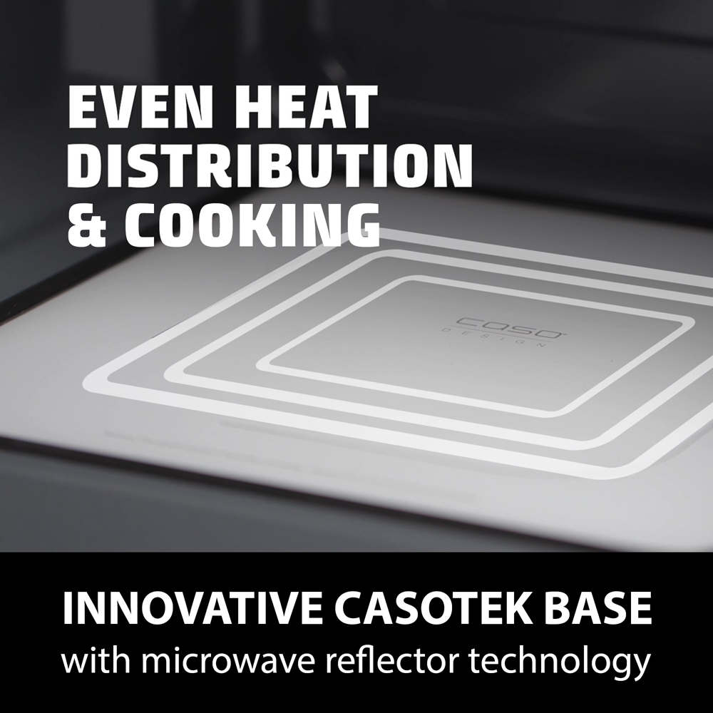 CASO Design MG25 Ecostyle Ceramic 25L Microwave with Grill Image 2