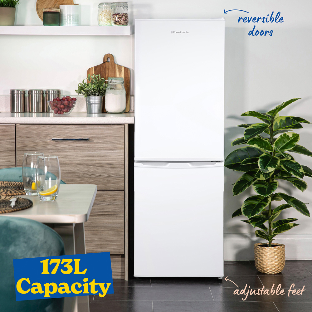Russell Hobbs RH145FF501E1W White Low Frost 174L Fridge Freezer Image 4