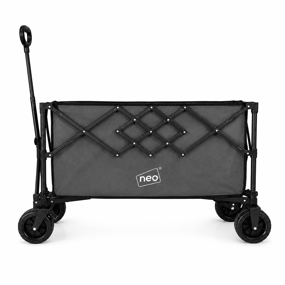 Neo Direct 300L Grey Heavy Duty Folding Garden Trolley Cart Image 3