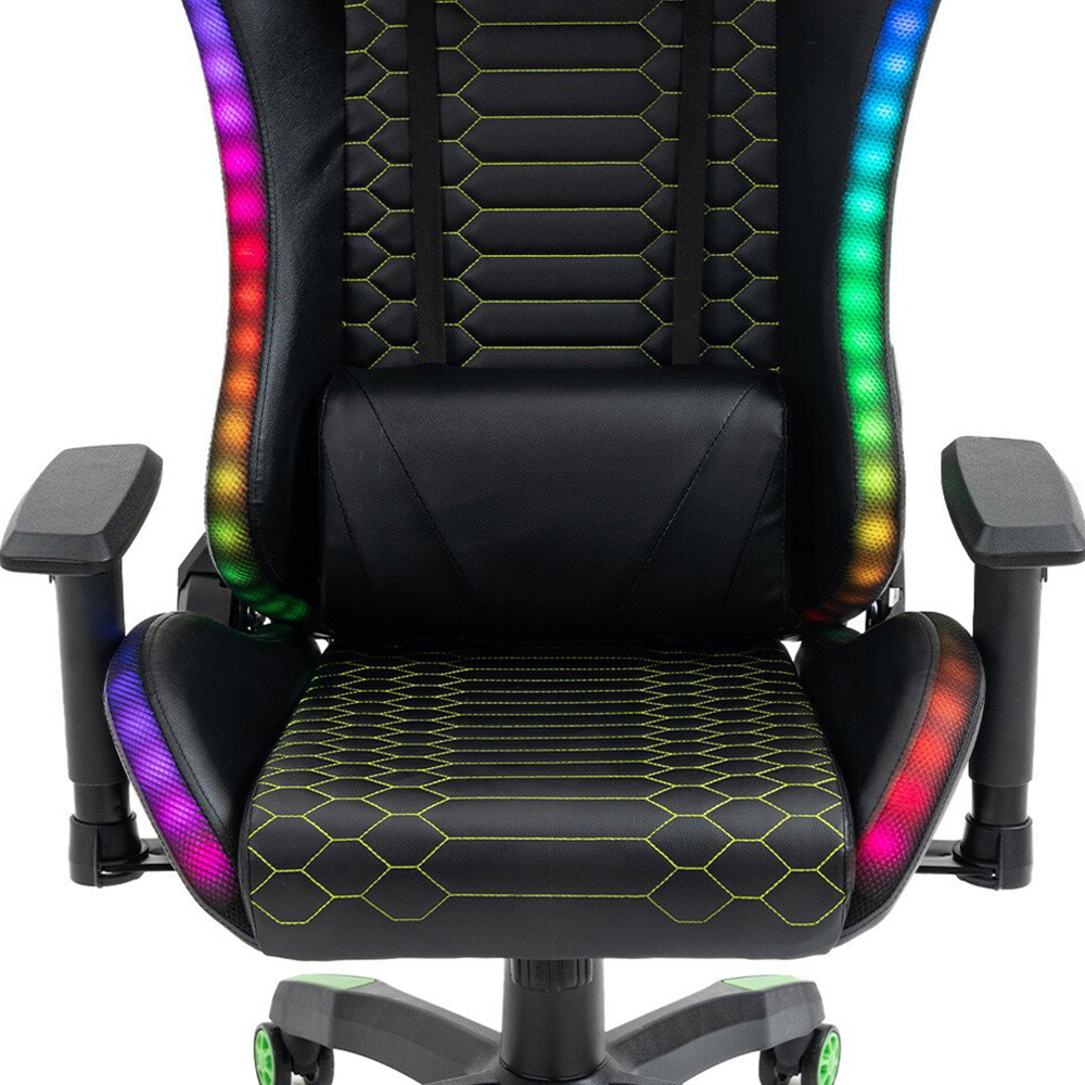 Triton Black LED Gaming Chair Image 12