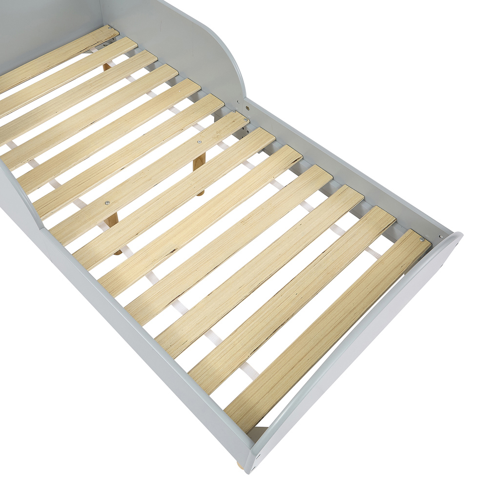 Liberty House Toys Kids Grey Toddler Bed Image 6
