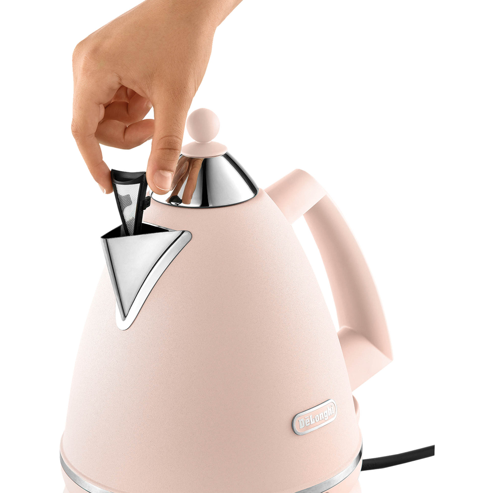 De'Longhi Argento DL3020 Pink 1.7L Kettle Image 5