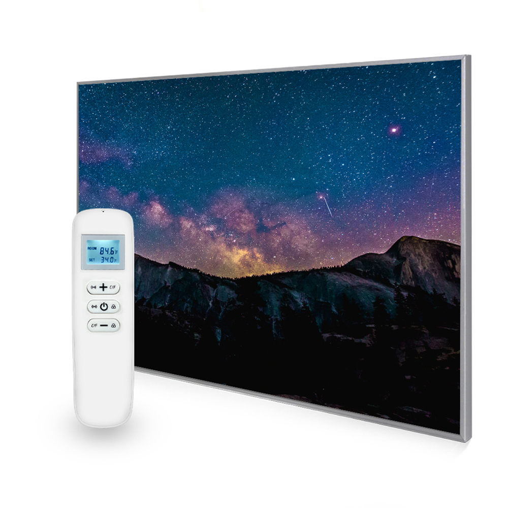 Mirrorstone Nexus Milky Way Image Wi-Fi Infrared Heating Panel 1200W 995 x 1195mm Image 2
