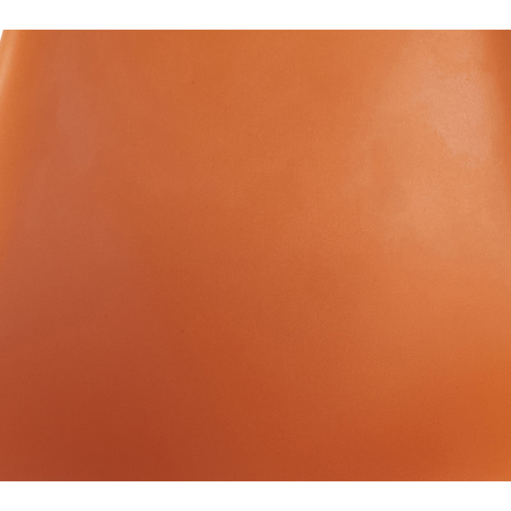 Eva Set of 2 Orange Padded Dining Chairs Image 6