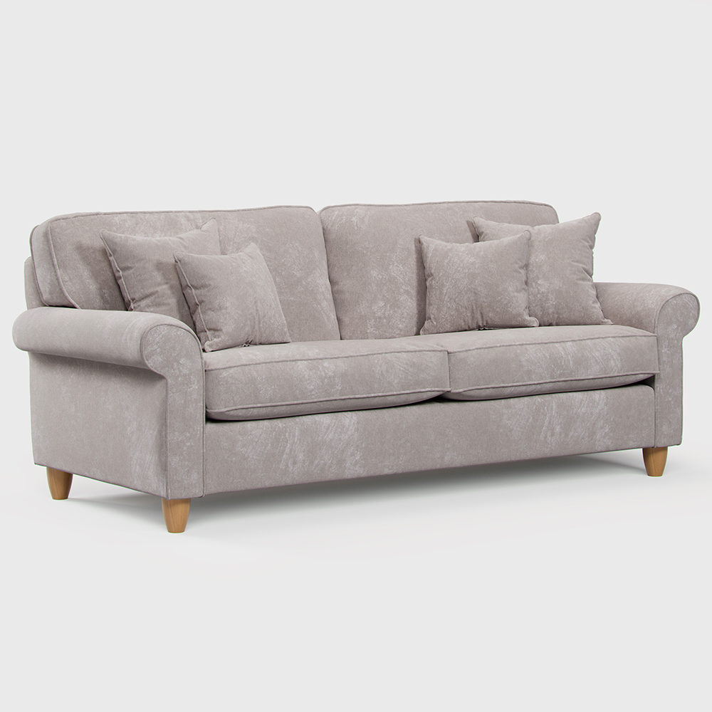 Sinatra 3 Seater Large Glory Beige Sofa Image 2