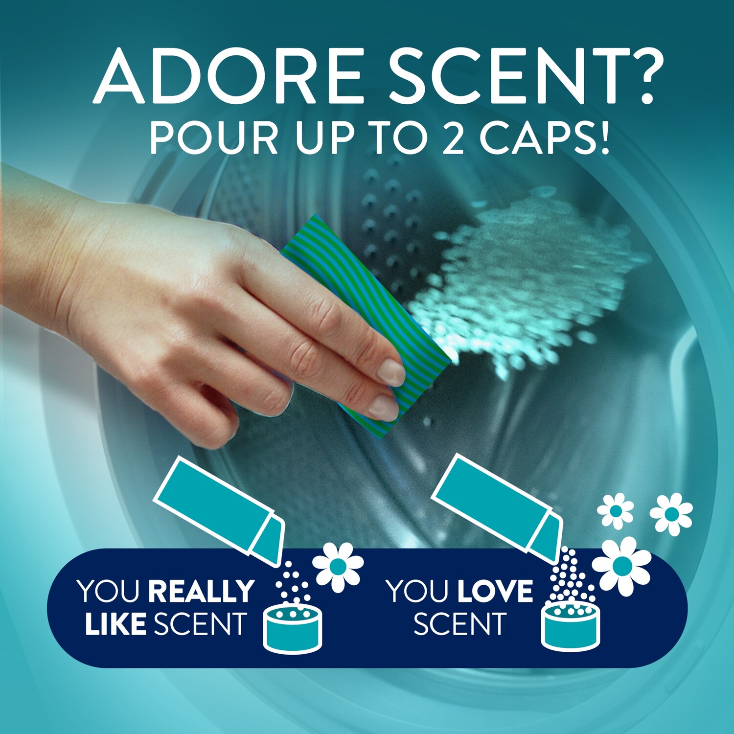 Lenor In Wash Scent Booster Beads Northern Solstice 155g Image 2