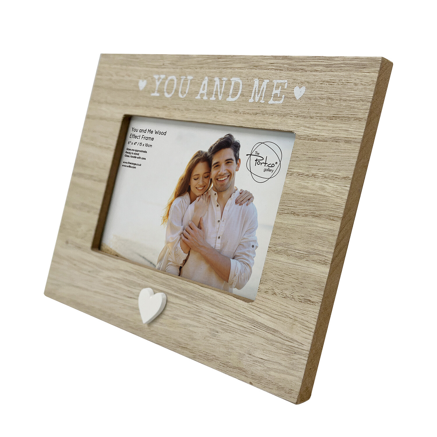 You and Me Wood Effect Frame - Wood Image 2