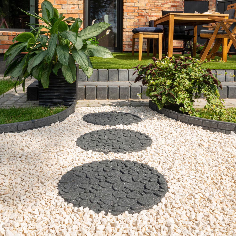 Nicoman River Rock Garden Stepping Stone 46cm 4 Pack Image 6