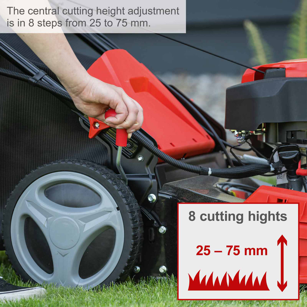 Scheppach MS150-46E Self-Propelled 46cm Petrol Lawn Mower with Electric Start Image 8