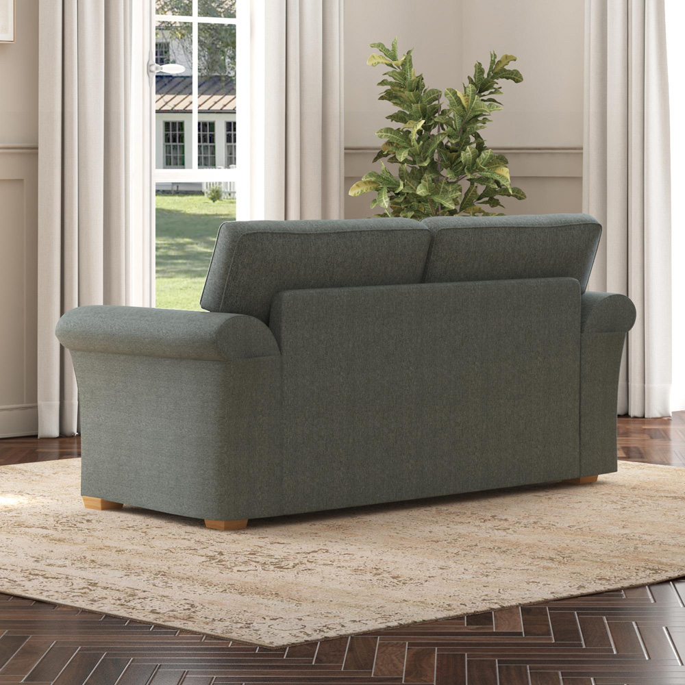 Castleacre 3 Seater Venice Granite Fixed Back Sofa Image 6