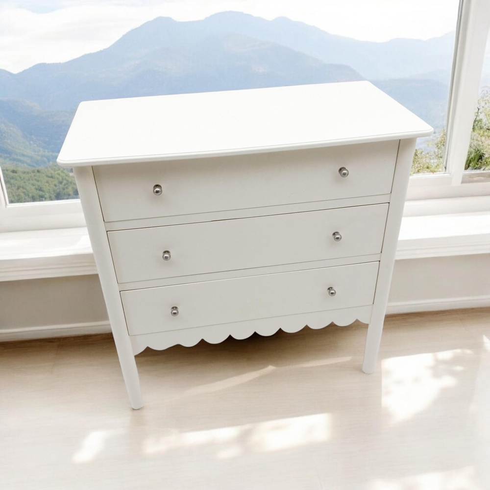 Acacia Home 3 Drawer Chest Of Drawers Image 3