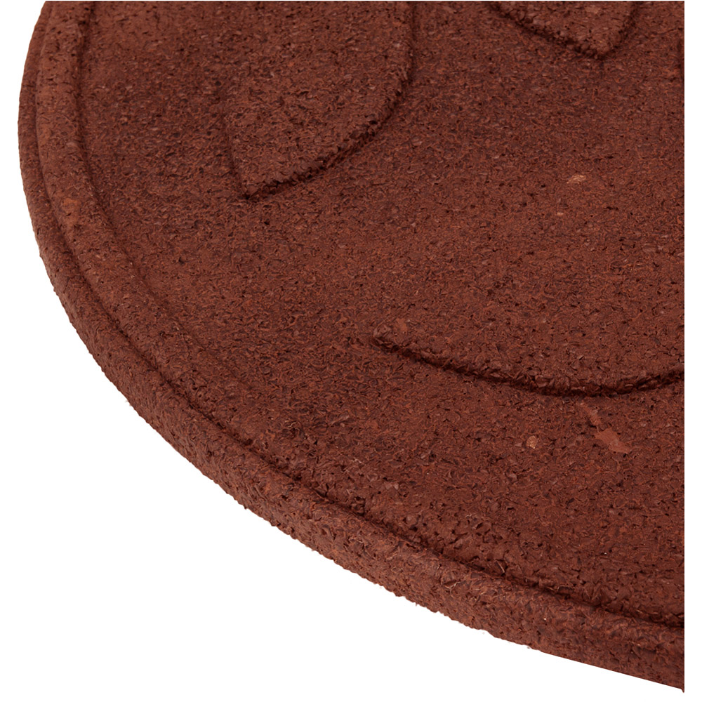 Nicoman Terracotta Leaves Reversible Garden Stepping Stone 46cm 4 Pack Image 3