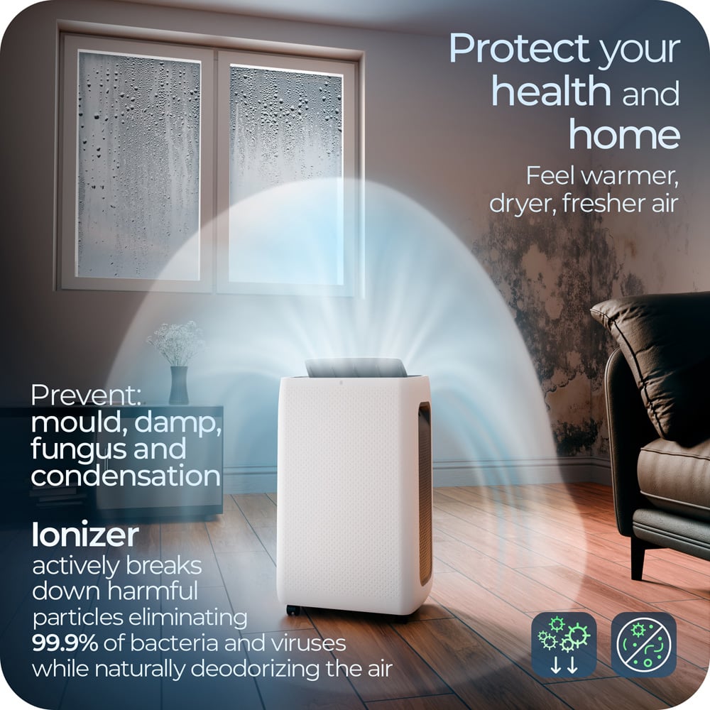 Avalla Entire Home X550 Smart Dehumidifier 20L Image 2
