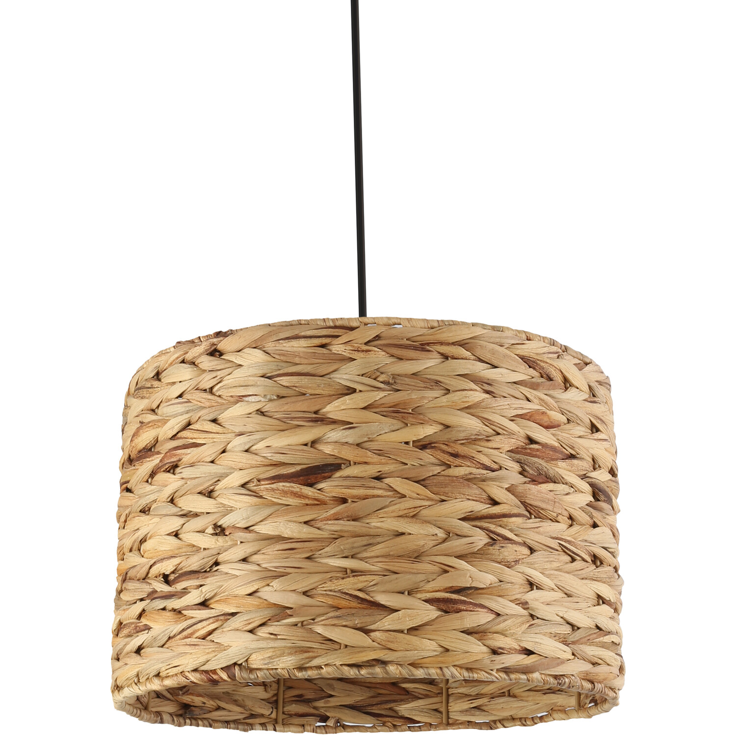 Natural Effect Weave Pendant Natural Image 2