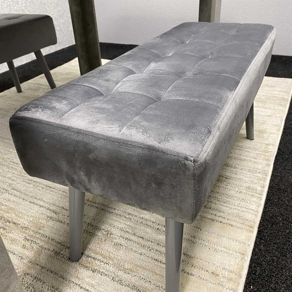 Kosy Koala 4 Seater Stone Dining Set Grey Image 2