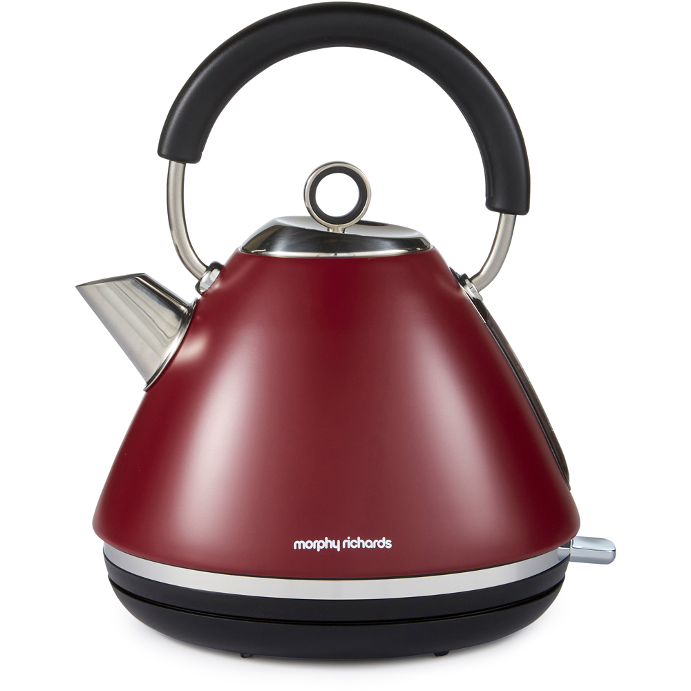 Morphy Richards Accents 102051 Rhubarb 1.5L Pyramid Kettle 3000W Image 3