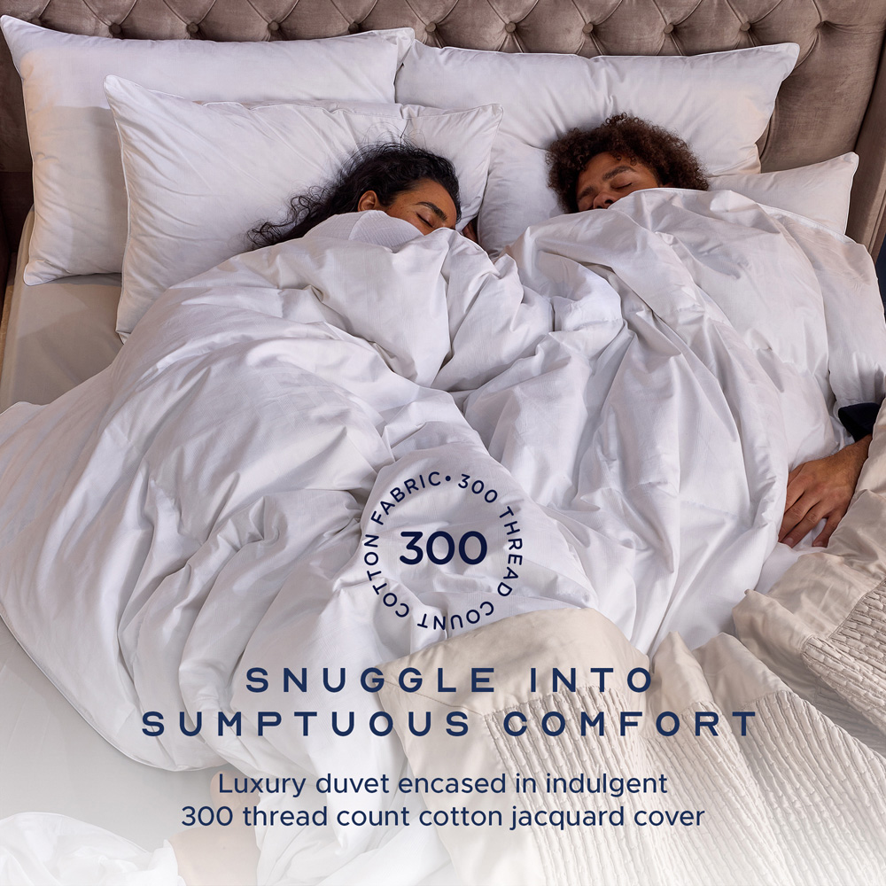 Snuggledown Super King White Hungarian Goose Down Duvet 10.5 Tog Image 2
