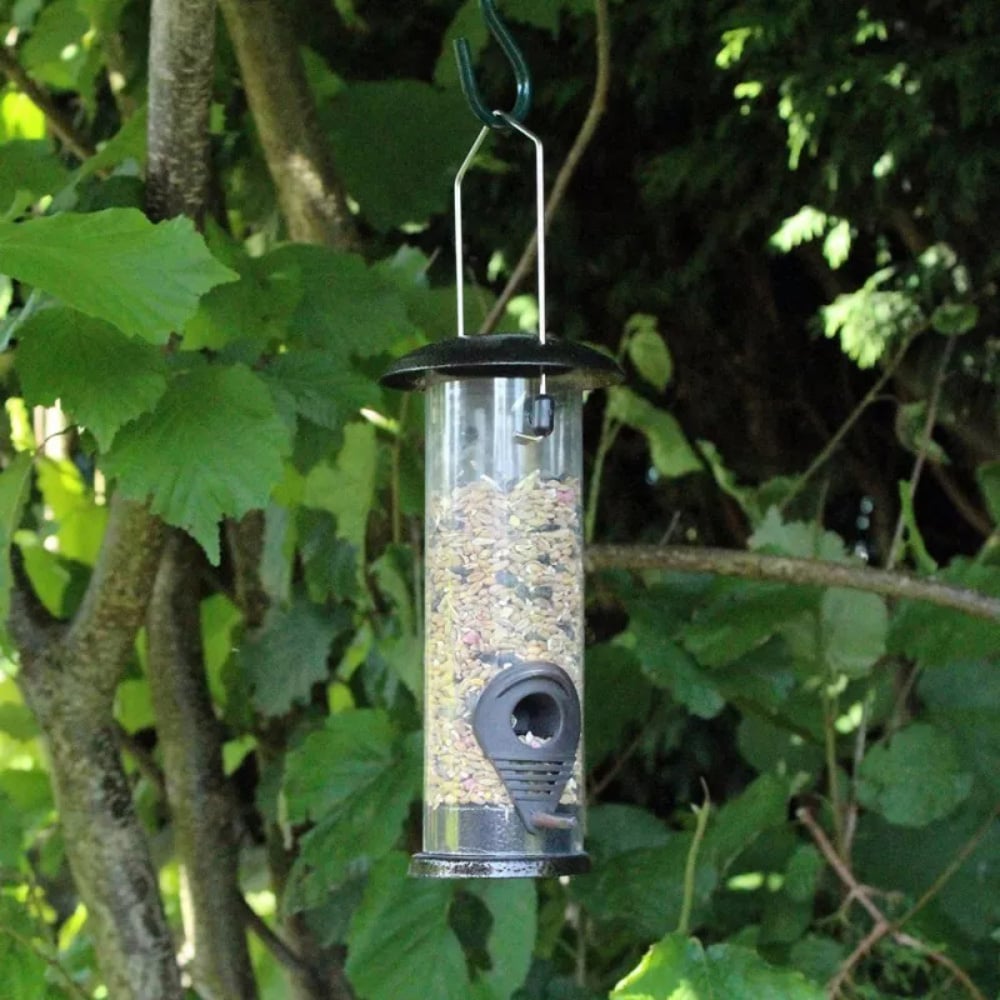 Marco Paul Wild Bird Hammertone Seed Feeder 3 Pack Image 2