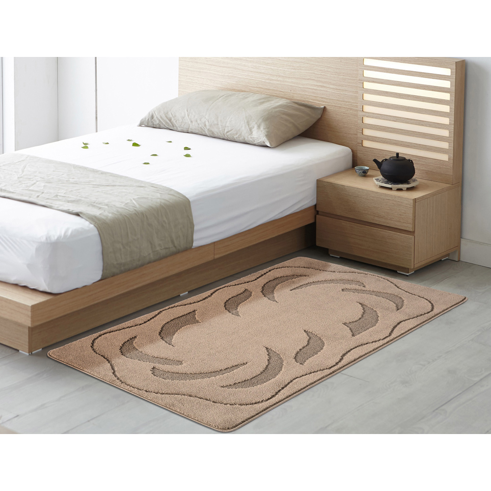 Smart Living Ovalack Beige Gel Back Non-Slip Door Mat 50 x 80cm Image 4