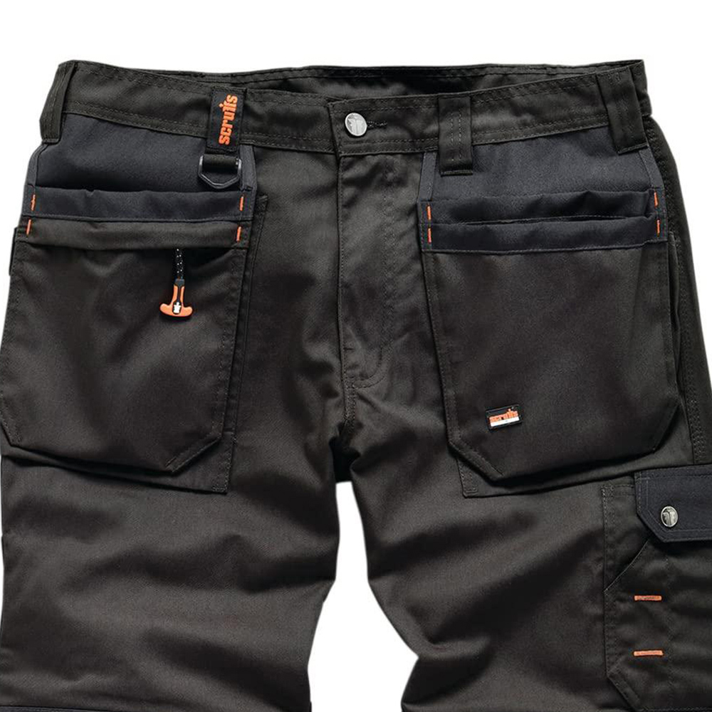 Scruffs Worker Plus Trouser 36S Black Image 3