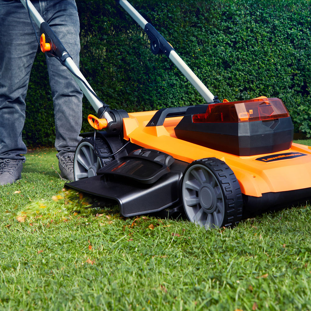 LawnMaster MX 24V 48V 46cm Cordless Lawnmower with Battery Set Image 5