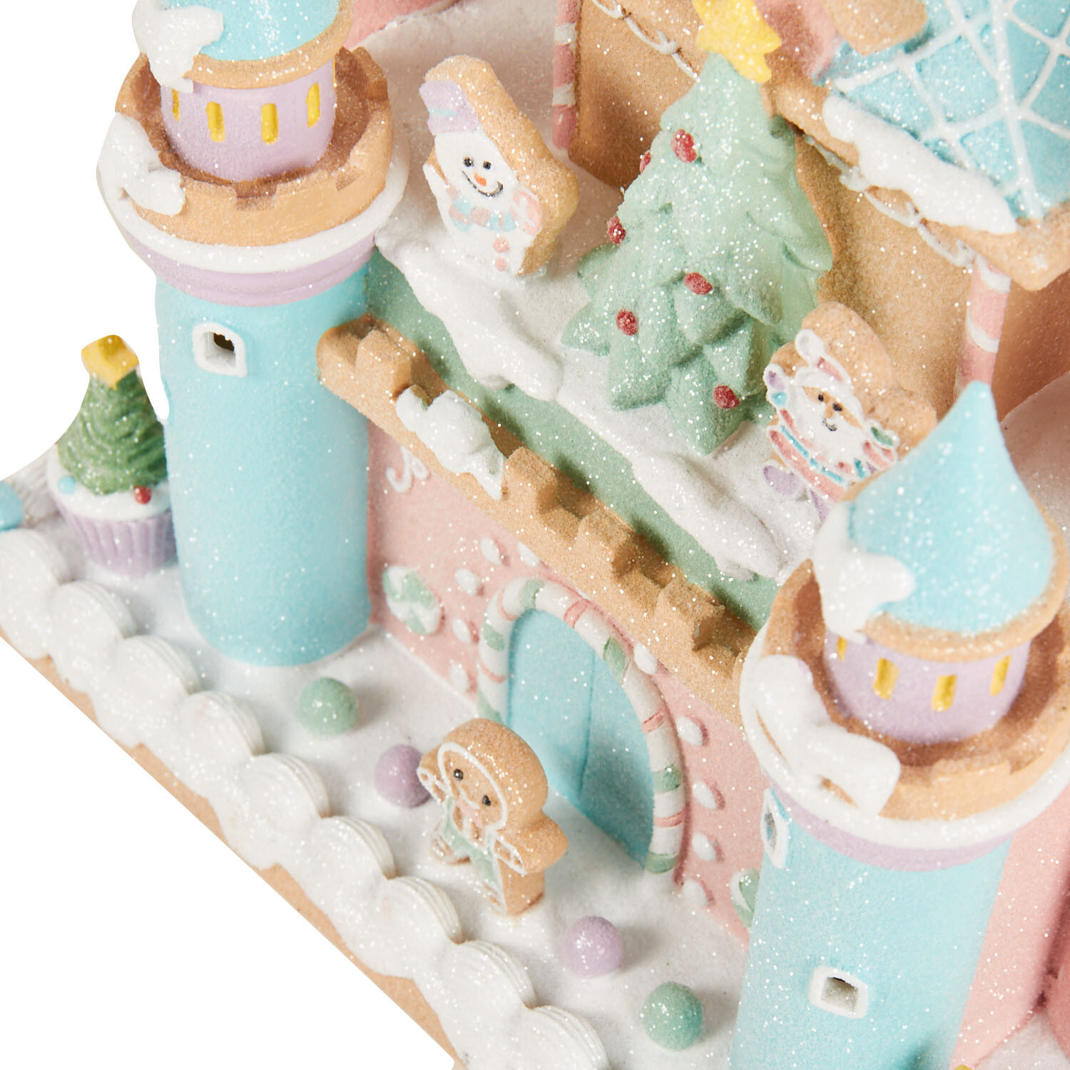 LED Gingerbread Castle - Multicolour Image 5