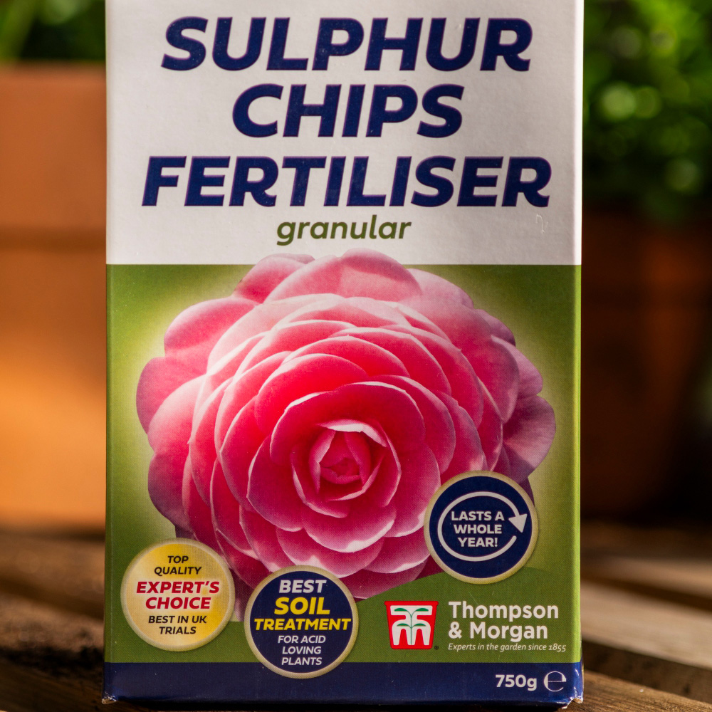 Thompson and Morgan Chempak Sulphur Chips Fertiliser 750g 2 Pack Image 2