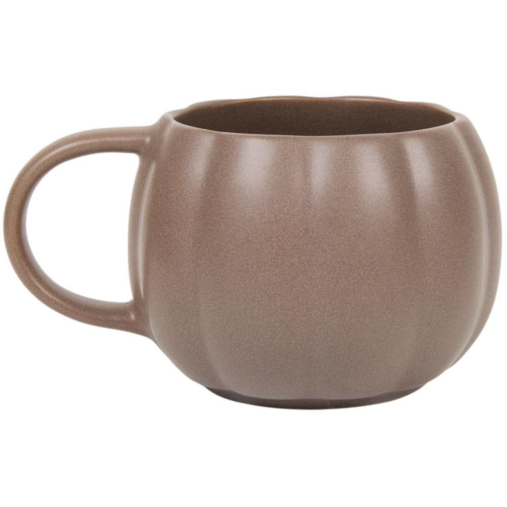 Reactive Glazed Pumpkin Mug Image 2