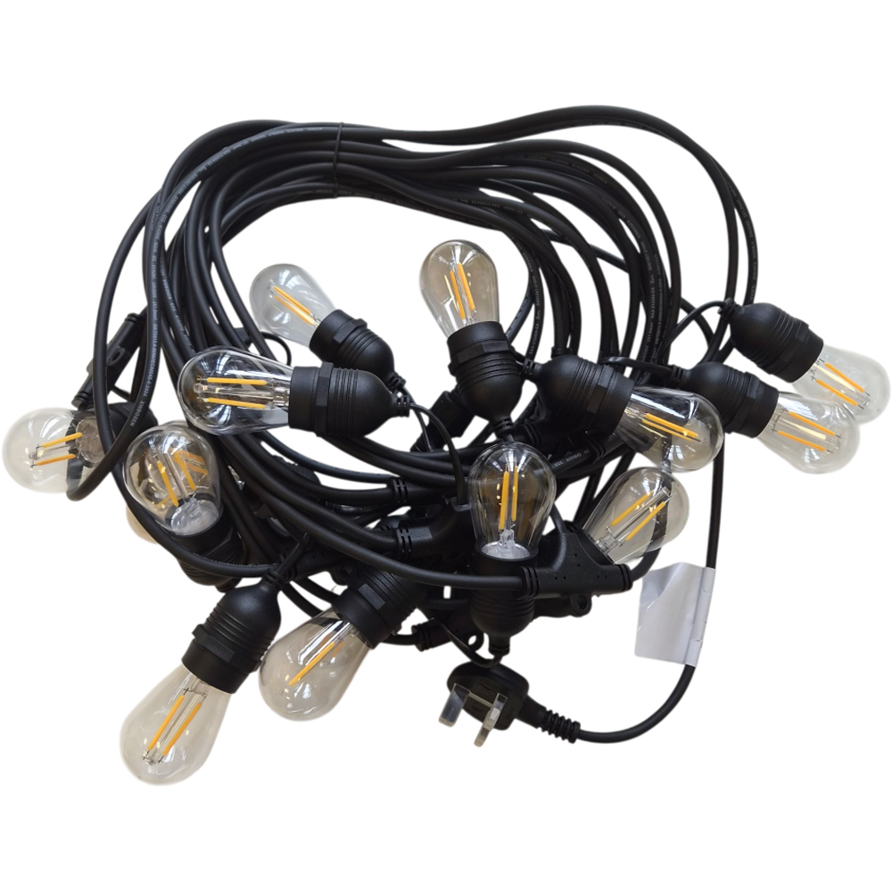 Lighting Legends Elite Warm White Connectable Festoon Outdoor String Light 30m Image 2