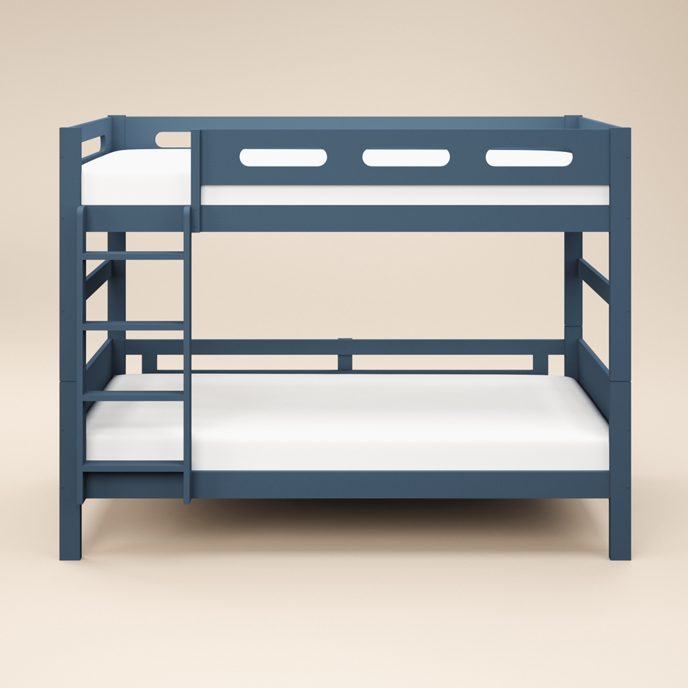 Flair Elijah Blue Detachable Wooden Bunk Bed Image 3