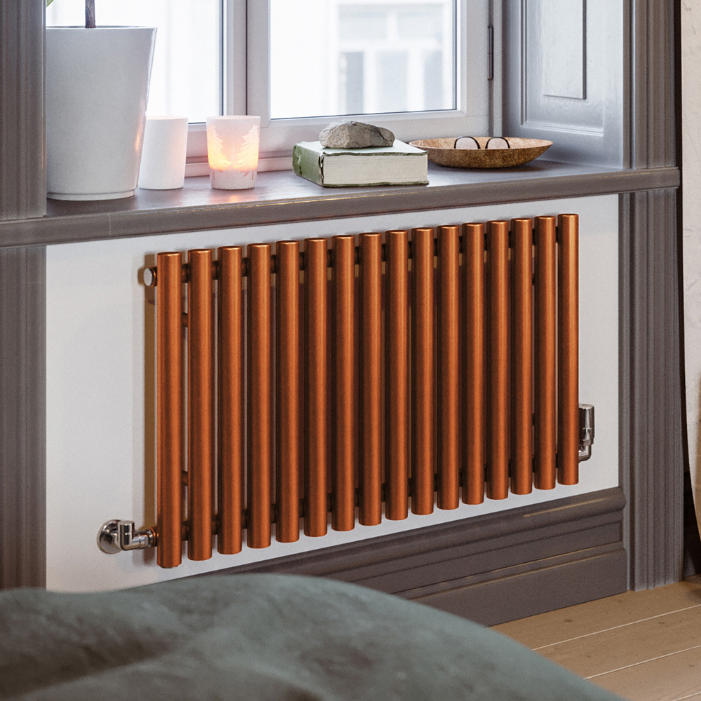 Terma Rolo Room 2015 BTU True Copper Radiator 500 x 865mm Image 2
