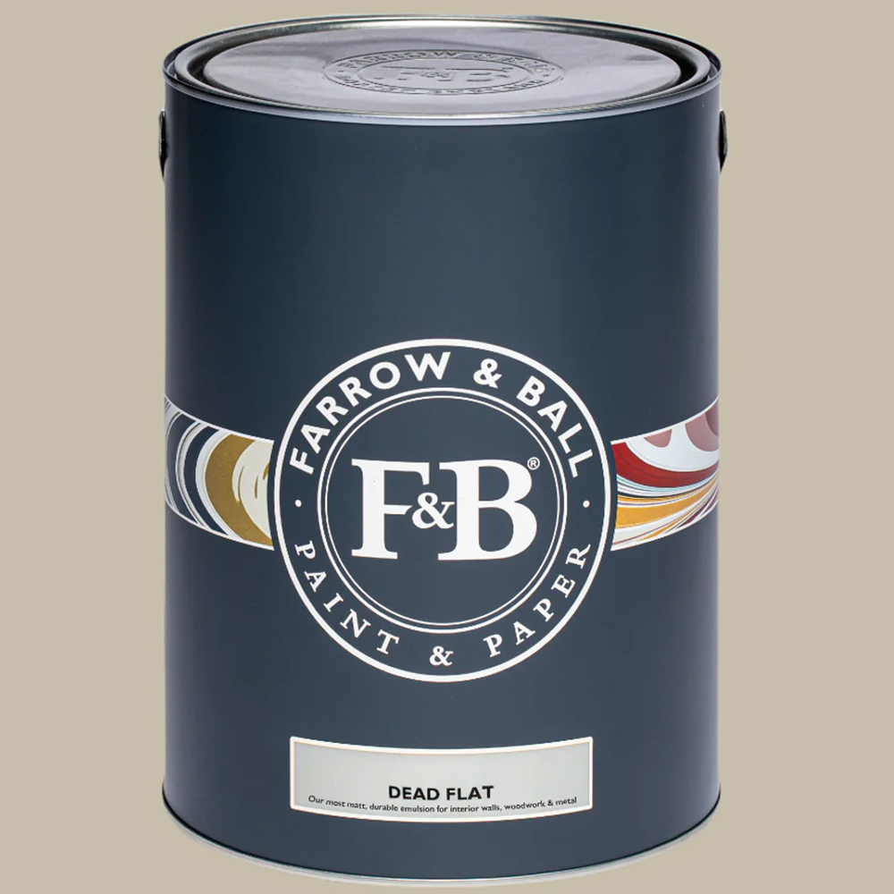 Farrow & Ball Dead Flat Old White Matt Paint 5L Image 2