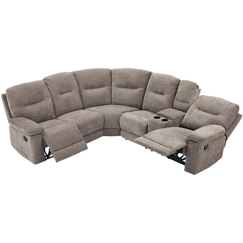 Carrington Corner Sofa Brown Image 2