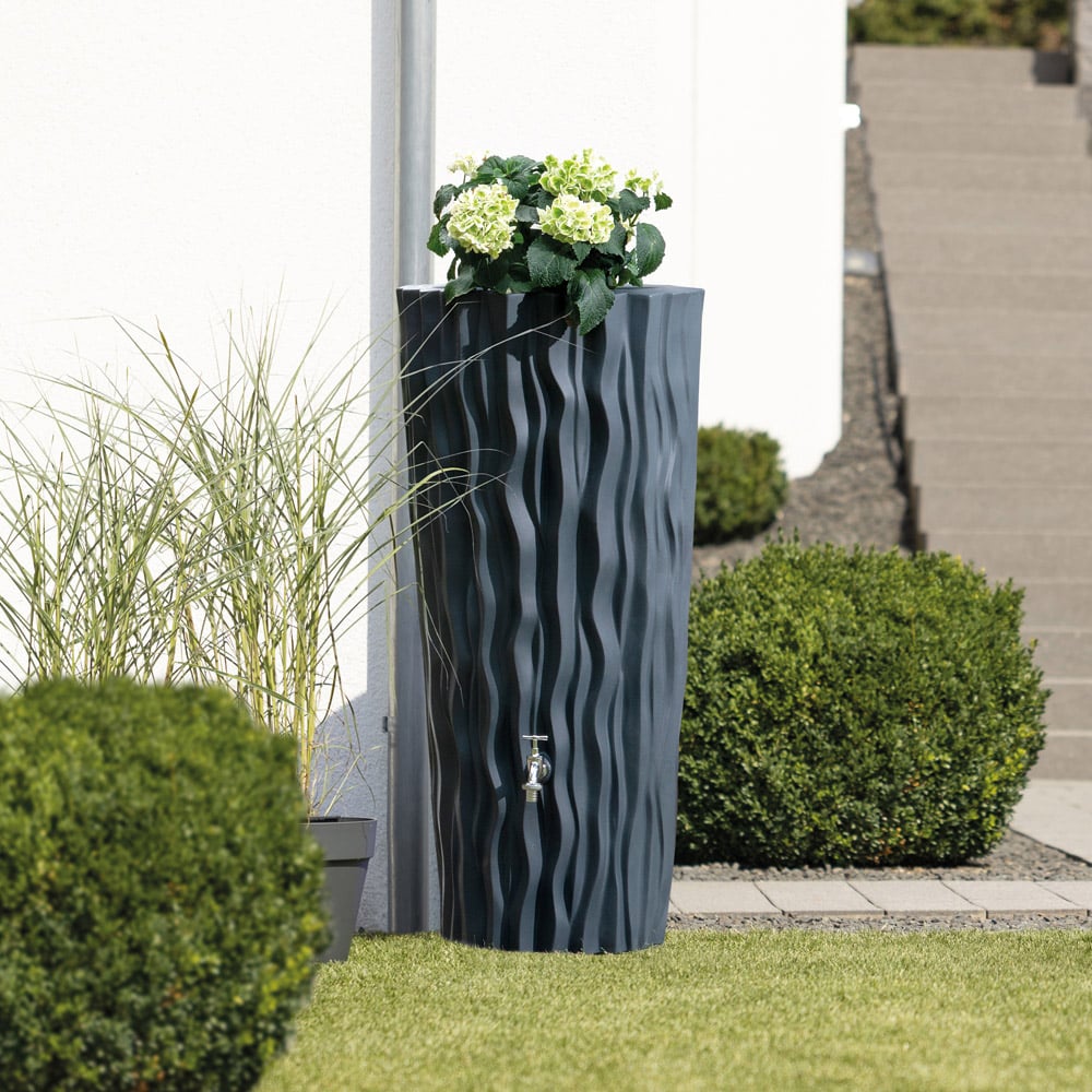 Charles Bentley Alana 160L Grey Water Butt Image 2