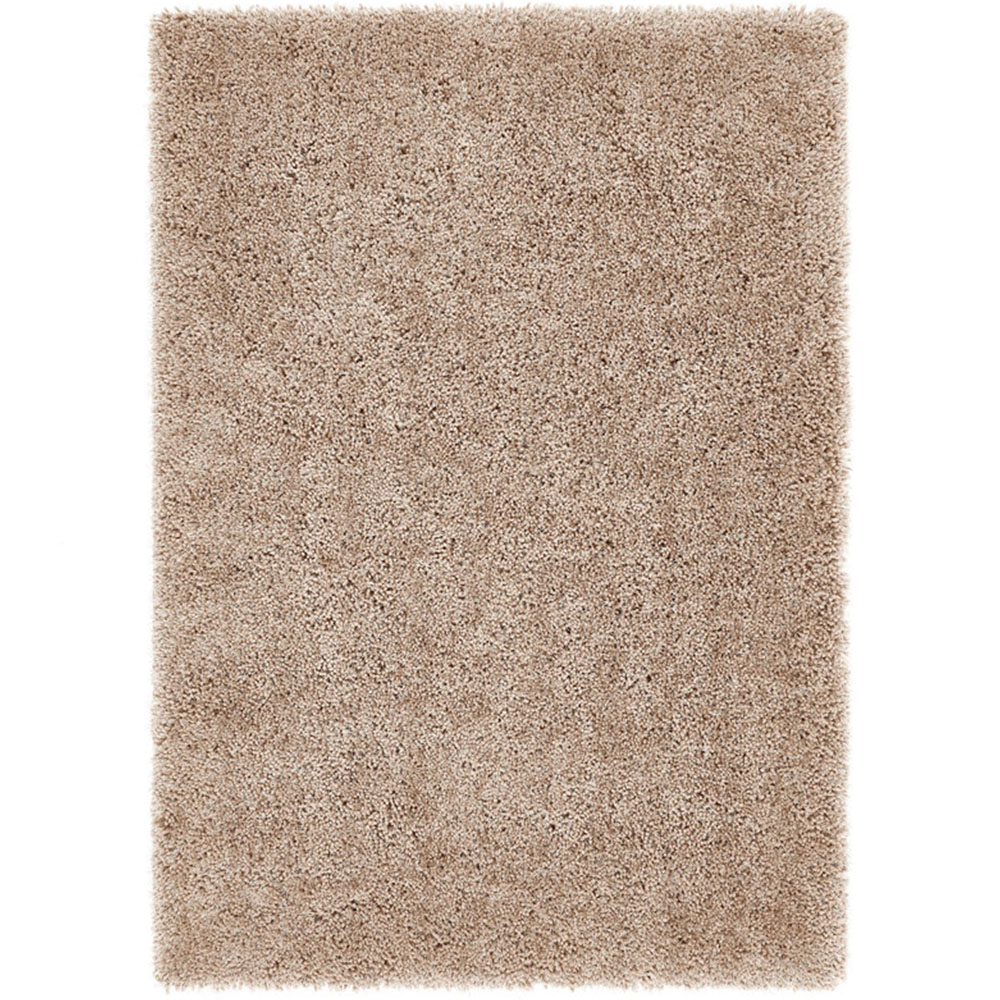 Origins Chicago Latte Shaggy Rug 160 x 230cm Image 1