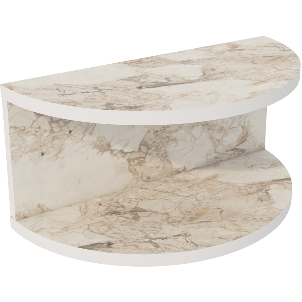 Decorotika Bella Single Shelf Ephesus Floating Bedside Table Image 2