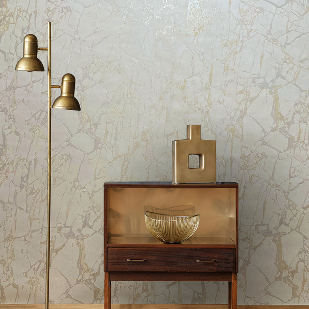 Rasch Enzo Marble Ivory Wallpaper Image 5