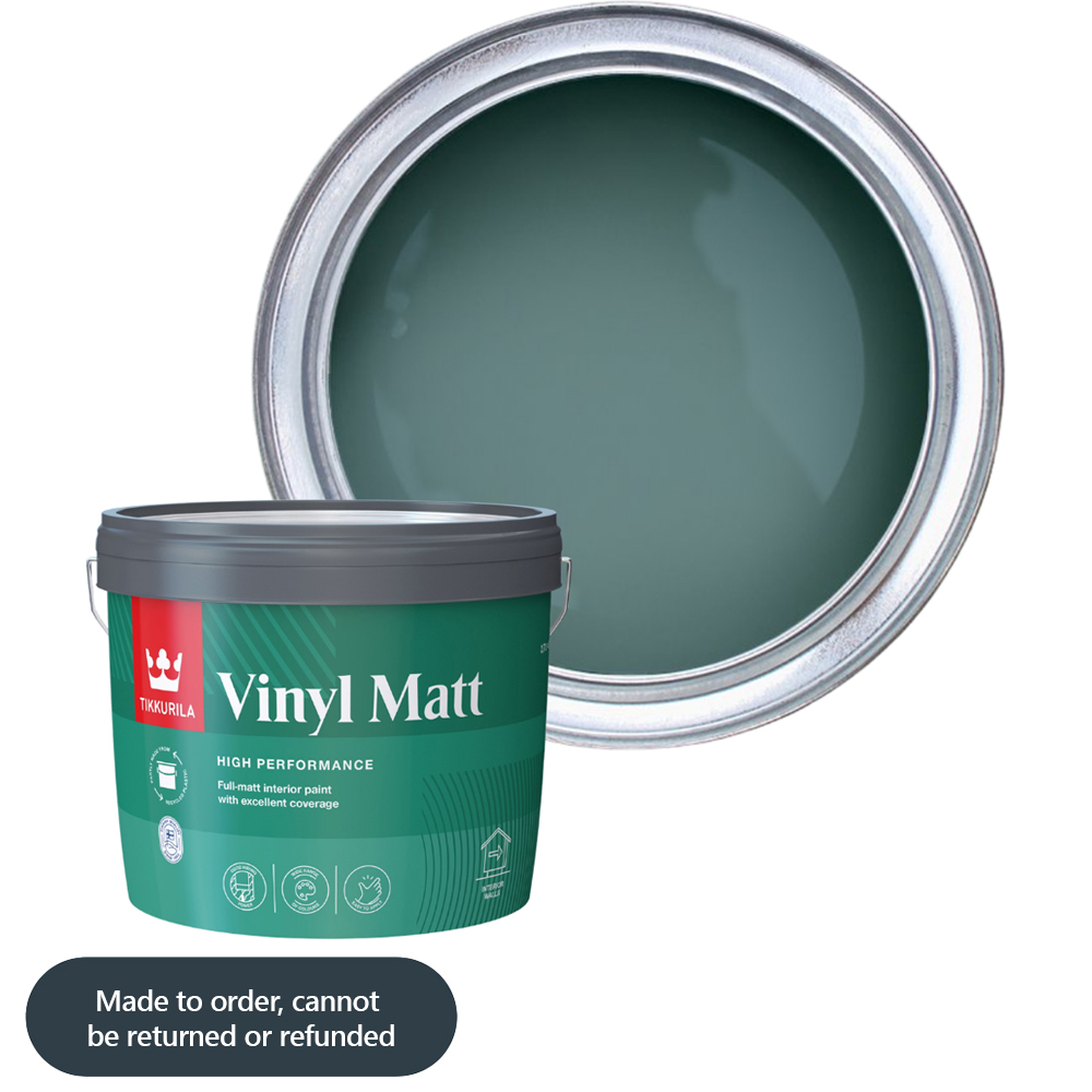 Tikkurila Vinyl Matt Silk Road S440 Walls and Ceilings High-Opacity Matt Emulsion 3L Image 1