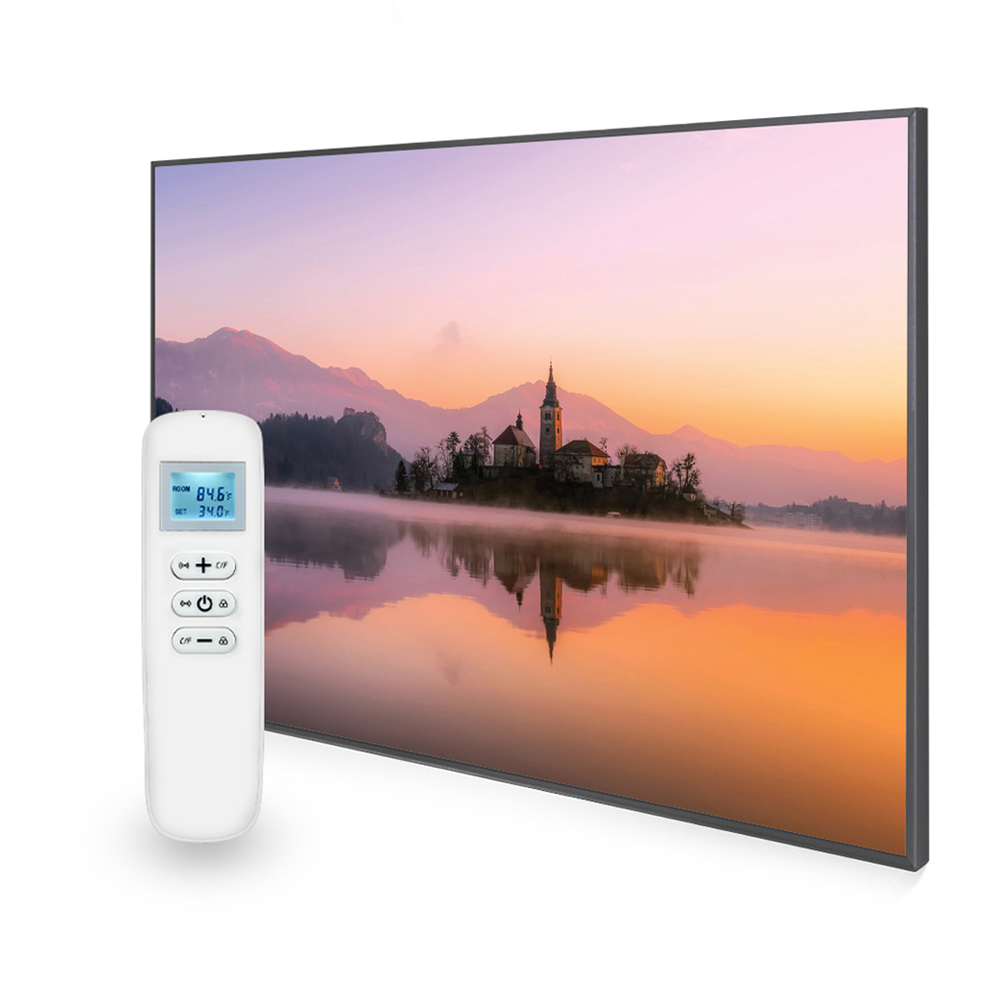 Mirrorstone Nexus Dreamy Lake Image Wi-Fi Infrared Heating Panel 1200W 995 x 1195mm Image 3
