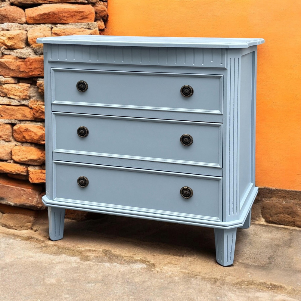 Acacia Home 3 Drawer Chest Of Drawers Image 3