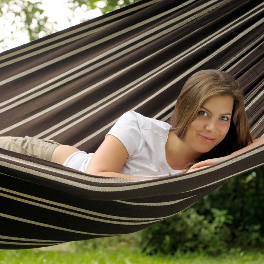 Amazonas Brasilia Mocca Single Premium Spreader Bar Hammock Only Image 4