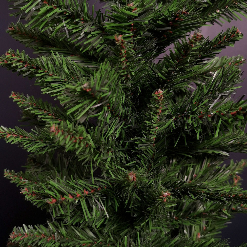 Samuel Alexander Green Pencil Style Slim Artificial Christmas Tree 4ft Image 4