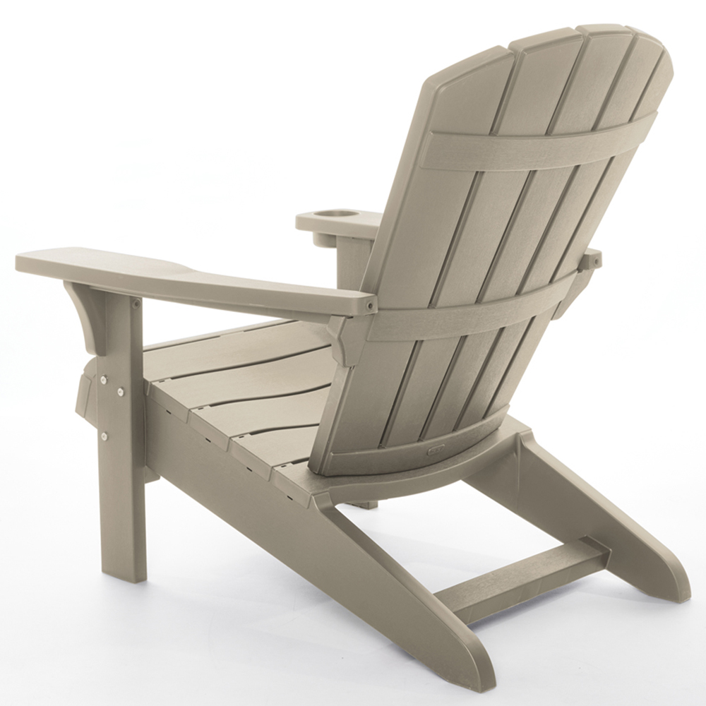 Keter Set of 2 Silver Sage Adirondack Chair Image 4